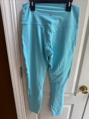 lululemon athletica Girls' Aqua Leggings thumbnail 2