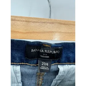 Banana Republic Womens‎ Denim Trouser Jeans Bootcut Blue Mid Rise 27/4 S/323405 thumbnail 6