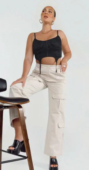 Princess Polly Cargo Pants thumbnail 4