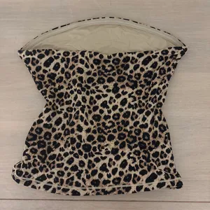 Leopard print tube top Multiple thumbnail 2