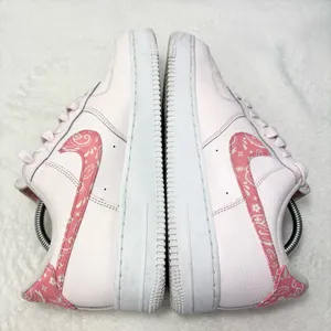 NIKE Air‎ Force 1 Low Pearl Pink Paisley White FD1448-664 Size 10 Women's thumbnail 5
