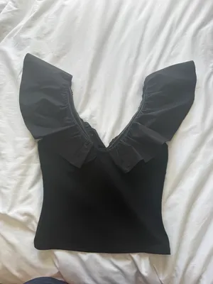 Anthropologie Black Top thumbnail 2
