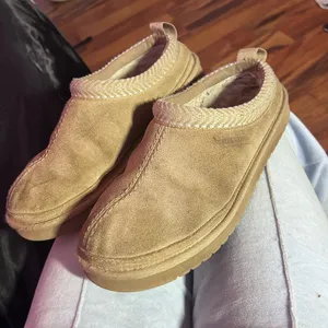 UGG Women's Tan Suede Slippers thumbnail 3