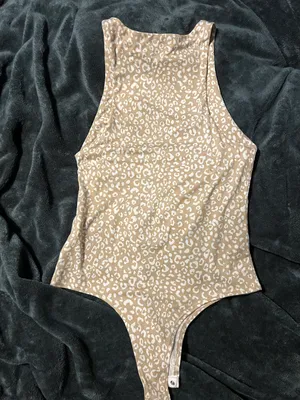 Gaze USA Tan And White Body Suit thumbnail 3