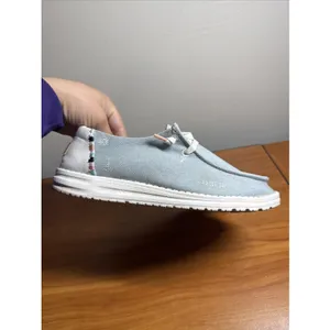 Hey Dude Wendy Boho Light Denim Women's Size US 9 Slip On Loafers thumbnail 8