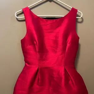 Kate Spade‎ Flirty Back Bow Hot Pink Mini Dress 2 Vintage Inspired Bachelorette thumbnail 8