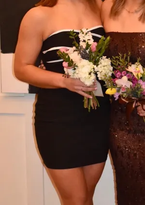Black and White Mini Dress thumbnail 5