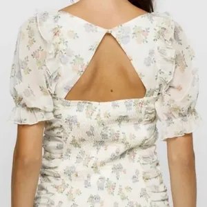Storia Floral Mesh Ruched‎ Off Shoulder Mini Dress - M NWT thumbnail 5