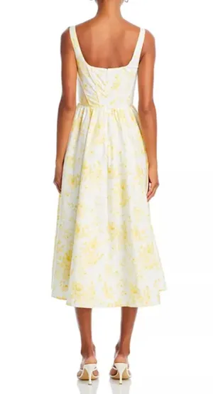 House of Harlow Floral Midi Dress thumbnail 2