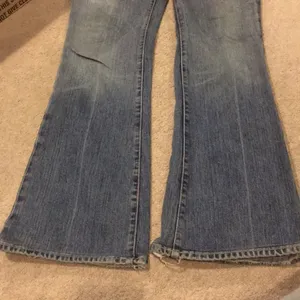 7 For All Mankind Flare Worn Wash Jeans thumbnail 6
