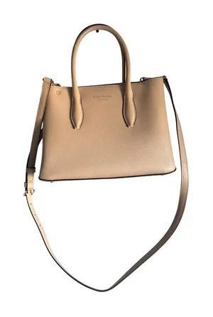 Kate Spade New York Eva Small Top Handle Crossbody‎ Bag Blush Pebbled Leather thumbnail 1