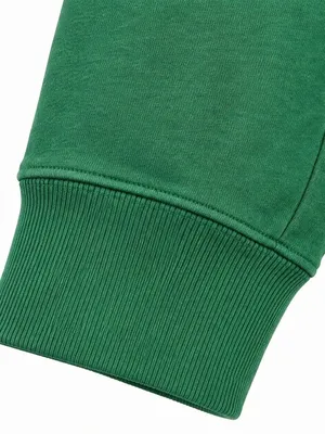 J.Crew Green Funnel Neck Button Pullover Sweatshirt Medium Cotton Blend thumbnail 6