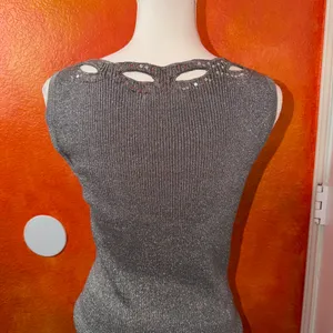 Once 1 Again Blouse Gray Size L thumbnail 7