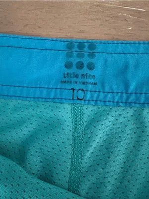Title Nine Skort Size 10 Electric Blue Tenniscore Zip Pockets Active Travel thumbnail 7