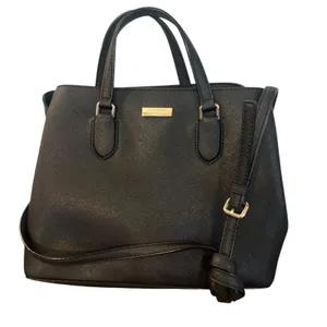 Kate Spade New York Laurel Way Evangelie Black Satchel Crossbody Bag Saffiano‎ thumbnail 1