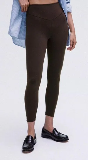 Lululemon Wunder Under SmoothCover High-Rise Tight 25" Size 6 Espresso NWT thumbnail 1