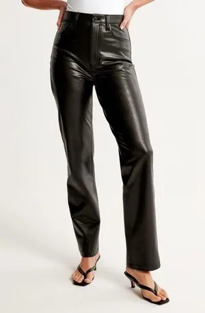 Abercrombie & Fitch Faux Leather Pants thumbnail 1
