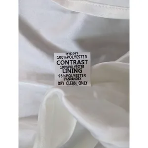 a. drea Cream Strapless Tulle Mini Cocktail Dress NWT Size Small thumbnail 8