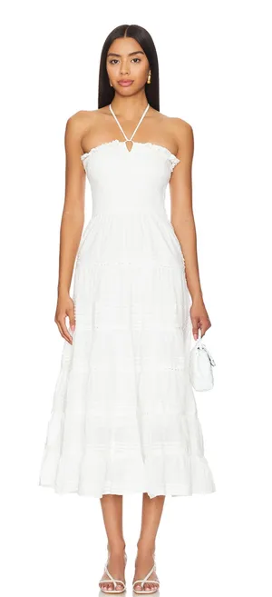 Revolve White Maxi Dress thumbnail 1
