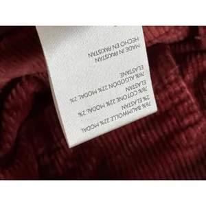 NWT Free People We The Free Risk Taker High Rise Straight Pants Corduroy size 30 thumbnail 10