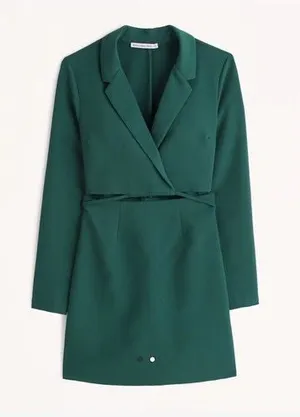 NWT Abercrombie & fitch Wrap Cutout Blazer Dress thumbnail 1