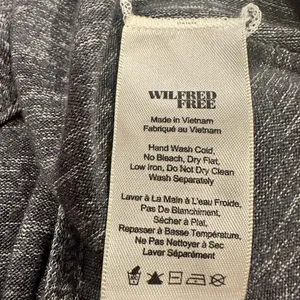 Aritzia Wilfred Free Tyra Heathered Grey Bodycon Skirt XS thumbnail 6