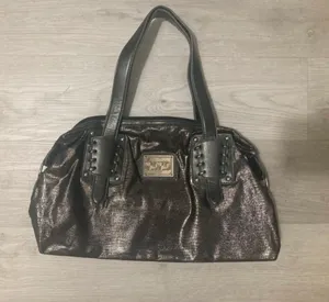 XOXO Y2K silver gray shoulder bag thumbnail 1
