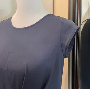 Silence + Noise Small Navy Blue Dress thumbnail 2