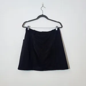 Philosophy Faux Suede Black Mini Skirt Size 12 Black Mini Skirt thumbnail 4