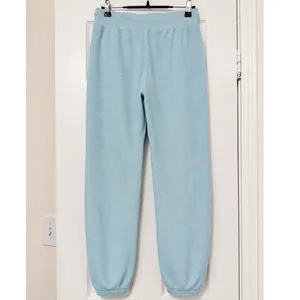 Auden Blue Waffle Knit 2 Piece Hoodie Jogger Lounge Set XS Cotton Blend thumbnail 4