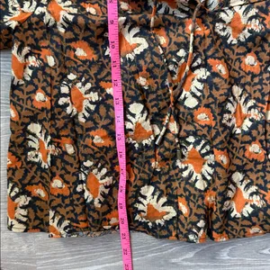 Free People Willow Print Puff Sleeve Blouse Small thumbnail 8