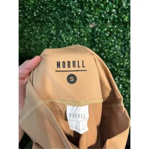 NoBull Project Tan Sand NWT Cropped Leggings Sz Small thumbnail 4
