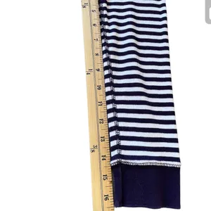 JONES NEW YORK Purple/White Striped Knit Long Sleeve Boat Shirt - Size Small thumbnail 6