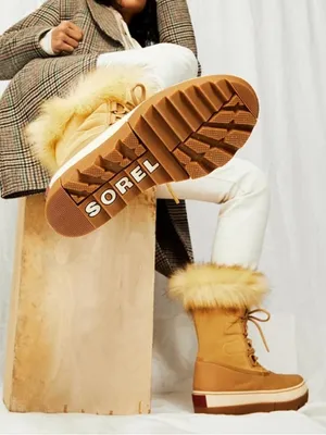 Sorel Joan of Arctic Next Faux Fur Boots in Curry thumbnail 15