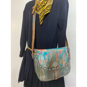 Vintage FENDI Customized with trims and Graffiti thumbnail 12