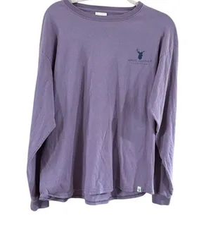 Simply southern size, large purple and gold long sleeve top thumbnail 8