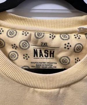 NASH Collection Yellow Sweatshirt thumbnail 2