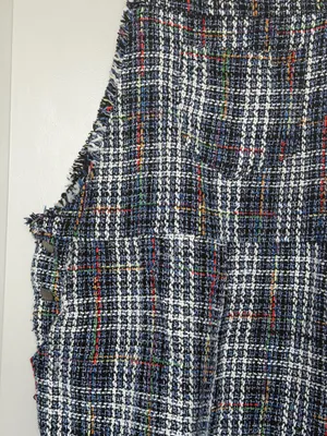 Storia Tweed Overalls - Navy & Multi thumbnail 6