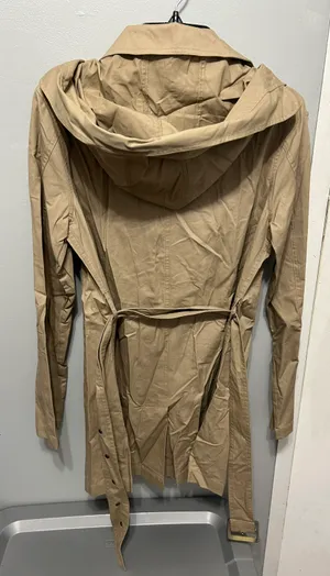 Zenana Tan Trench Coat thumbnail 3
