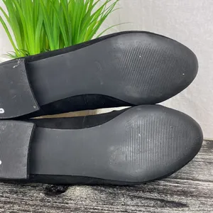 Steve Madden Black Smile Suede Loafers 8.5 thumbnail 3