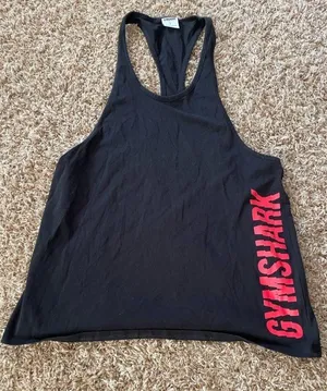 Gymshark Women Muscle Razor Back Tank Top Large excellent condition thumbnail 1