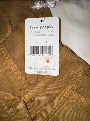 Free People Brown Utility Pinafore Dress thumbnail 8