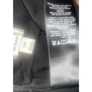 Anthropologie Maeve The Colette Crop Bow-Waist Pants Black Sz 26P NEW Boho Chic thumbnail 11