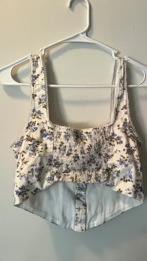 Rumored Floral Corset Top thumbnail 2