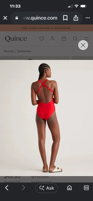 Quince swimsuit nwt thumbnail 2
