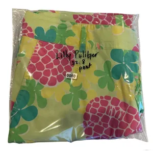 Lilly Pulitzer Capri Pants Beachy Tropical Pineapple Beach Resort Preppy sz‎ 8 thumbnail 6