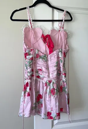 For Love & Lemons Gianna Floral Mini Dress thumbnail 6