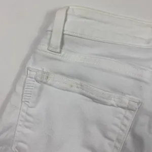 Paige Jeans‎ Womens 24 White Verdugo Crop Skinny Raw Hem Stretch Mid Rise Denim thumbnail 10