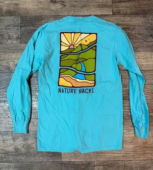 NEW Nature Backs Birds of a Feather Graphic Tee thumbnail 1