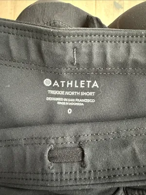 Athleta Trekkie North Short Black Size 0 thumbnail 11